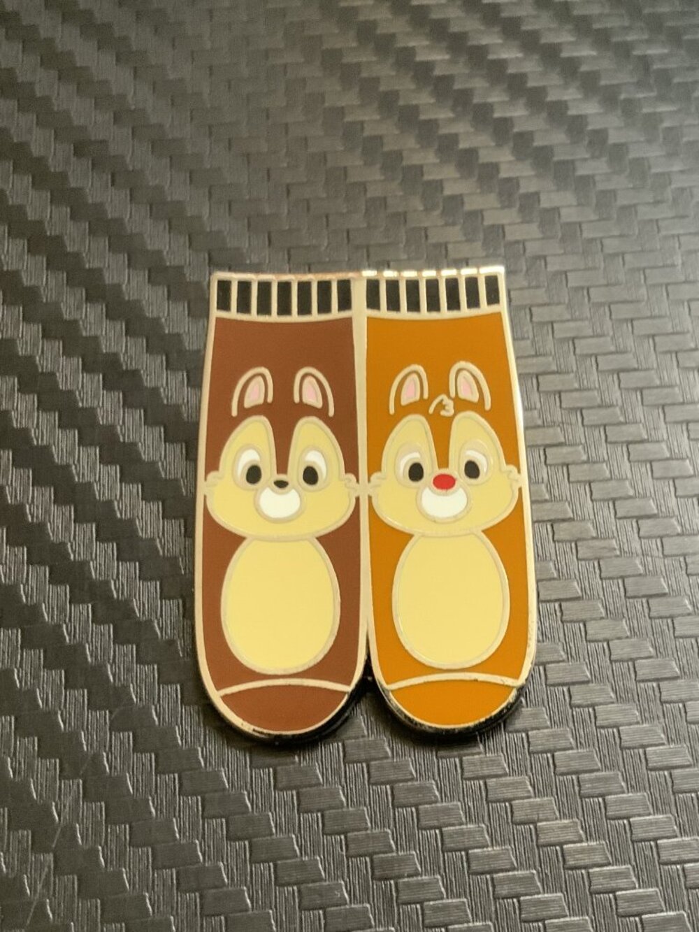 Disney Chip and Dale Character Socks Magical Mystery Series 18 Pin